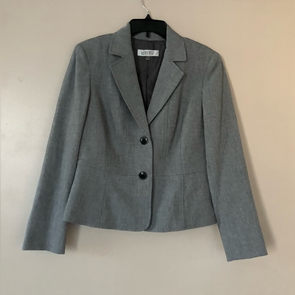 Kasper Business Classic Blazer Jacket Size 8 Career workwear elegant - Picture 5 of 9